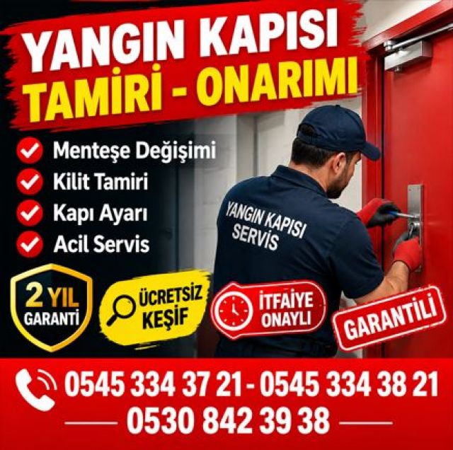 Ucuz Yangın Kapısı | İstanbul’da Ekonomik Satış ve Montaj Çözümleri