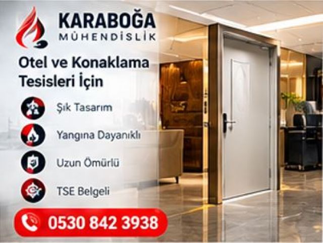 Paslanmaz Yangın Kapısı Satışı